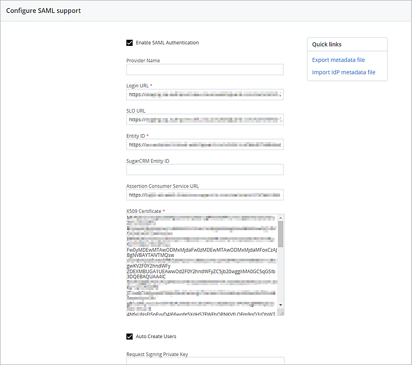 Screenshot of SugarIdentity, picture5